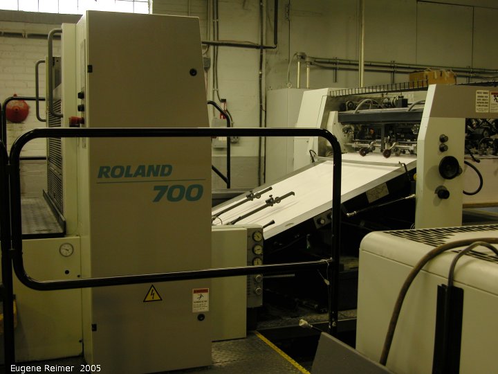 IMG 2005-Jun23 at Kromar Printing:  Kromar printing machinery