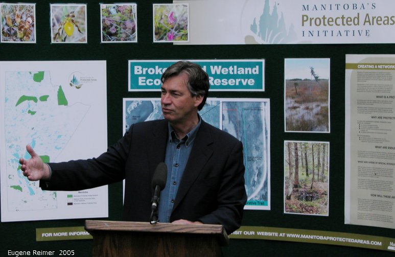 IMG 2005-Jun24 at Ecological Reserve Announcement:  BWER Gary Doer