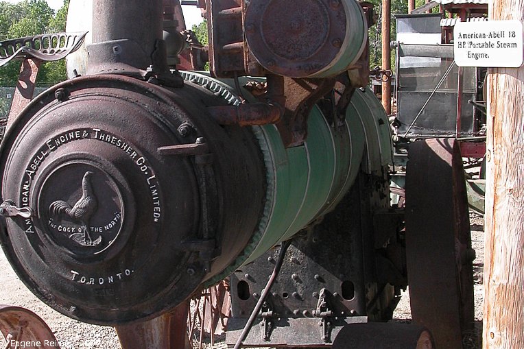 IMG 2007-May26 at WDM-Museum-Yorkton:  WDM-Museum American-Abell of Toronto 18hp portable steam-engine info