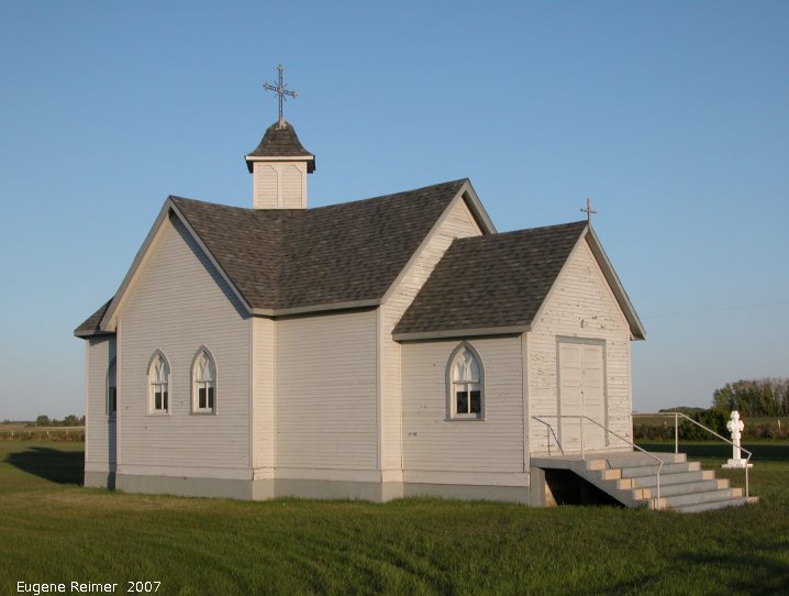 IMG 2007-May26 at Hwy5 near Canora-SK:  church St Peter and Paul Romanian Orthodox Church