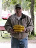 John Dyck: serving corn