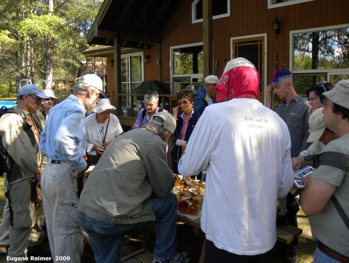 IMG 2009-Sep13 at Glen Klassen cottage near Marchand MB:  group-2009 at Mushroom-Workshop in Marchand