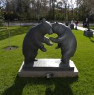 sculpture: The Bears by Leo Mol