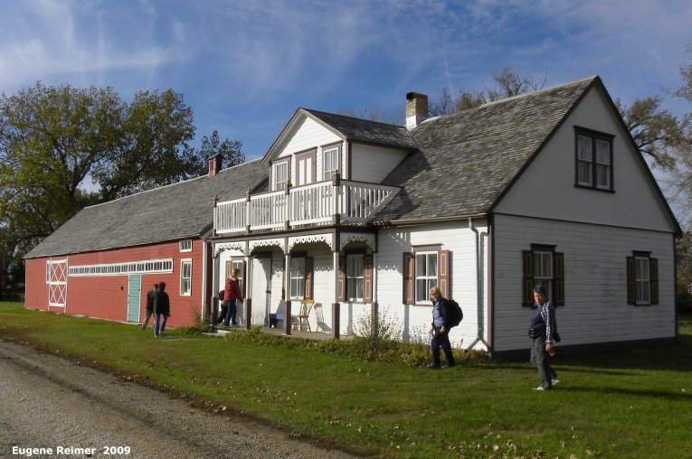 IMG 2009-Oct18 at NeuBergthal:&nbsp; museum exterior from the southeast