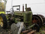 farm-machinery: tractors in Musee St-Joseph