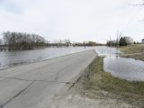 flood water: on road