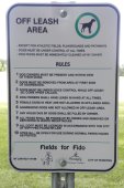 sign: Fields For Fido RULES