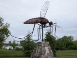 2003jun09 at MarbleRidge near FisherBranch:  the Komarno mosquito