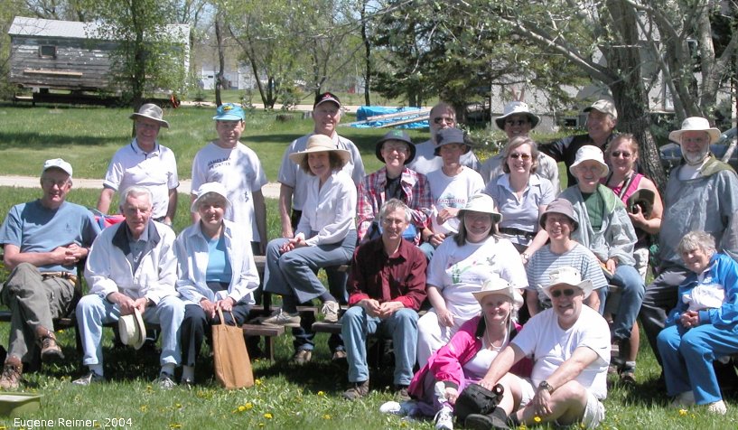IMG 2004-Jun05 at MarbleRidge near FisherBranch:&nbsp; group-2004 after lunch