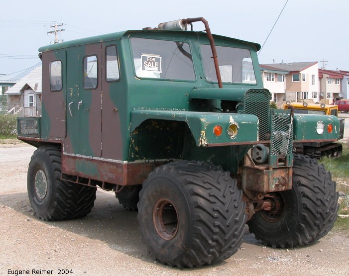 IMG 2004-Jul17 at town of Churchill:  good-used-tundra-buggy for sale