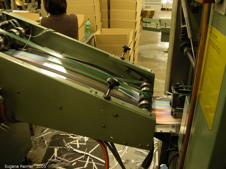 IMG 2005-Jun23 at Kromar Printing:  Kromar binding machinery