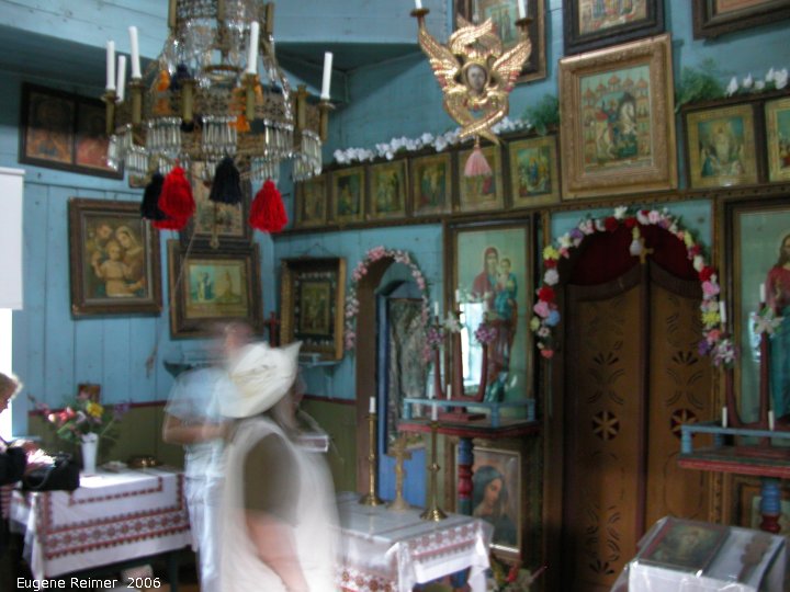 IMG 2006-Aug12 at Gardenton:  St-Michaels Ukrainian-Orthodox Church inside