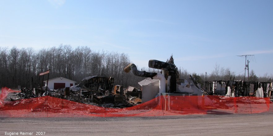 IMG 2007-Apr20 at Hadashville:&nbsp; Parkview ruins from east