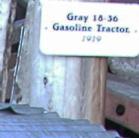 WDM-Museum: 1919 GrayTractorCo of MinneapolisMN 18-36hp gasoline tractor info