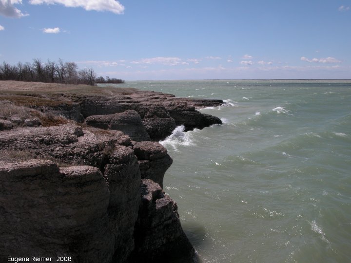 IMG 2008-May17 at Steeprock MB:&nbsp; shore at Steep Rock