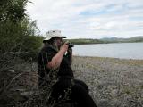 photographer: Doris on the marge of Lake Lebarge