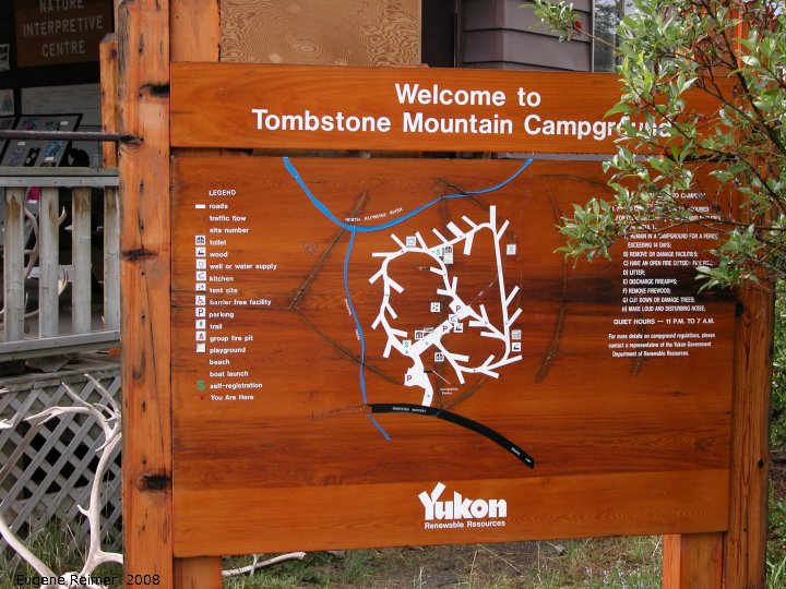 IMG 2008-Jun30 at DempsterHwyInterpretiveCentre:&nbsp; sign at Dempster Interpretive Centre