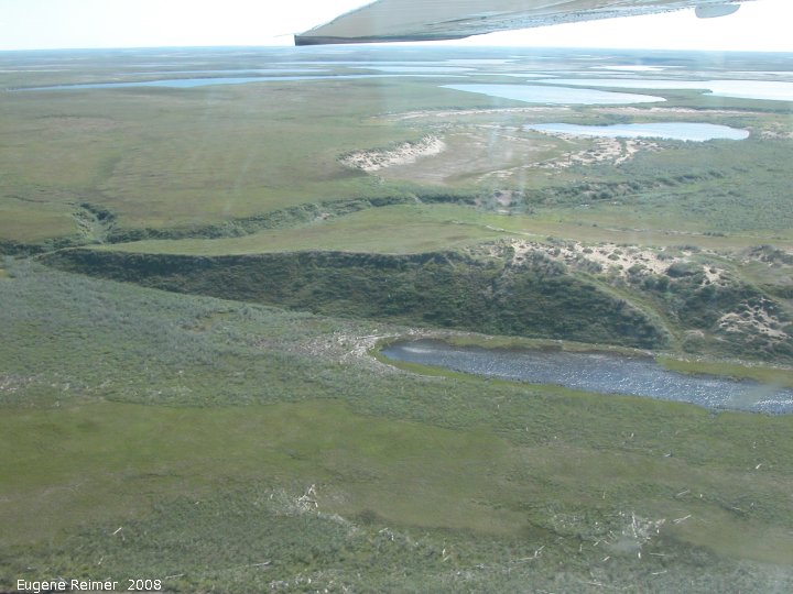 IMG 2008-Jul04 at Tuk aka Tuktoyaktuk and back:  scenery near the Mackenzie River