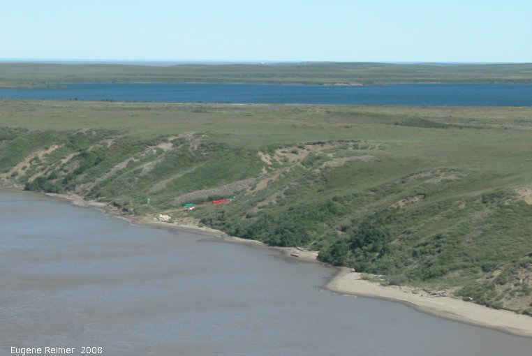 IMG 2008-Jul04 at Tuk aka Tuktoyaktuk and back:&nbsp; scenery near the Mackenzie River
