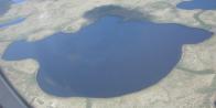 tundra-lake: seal-shaped