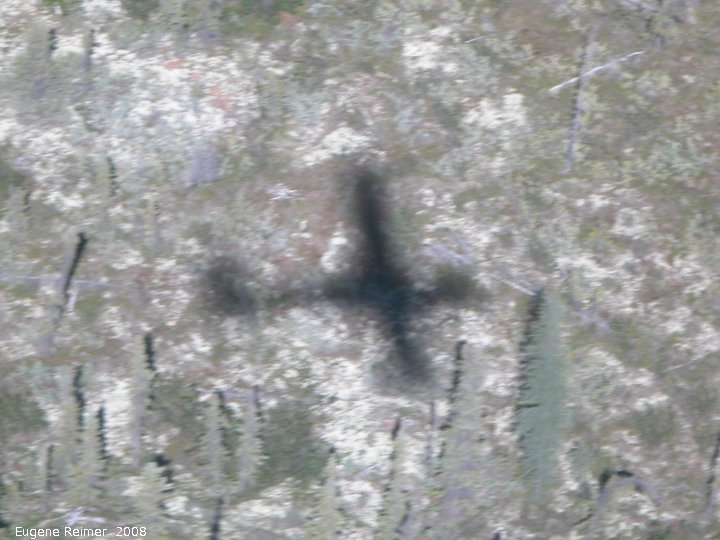 IMG 2008-Jul04 at Tuk aka Tuktoyaktuk and back:&nbsp; airplane shadow of