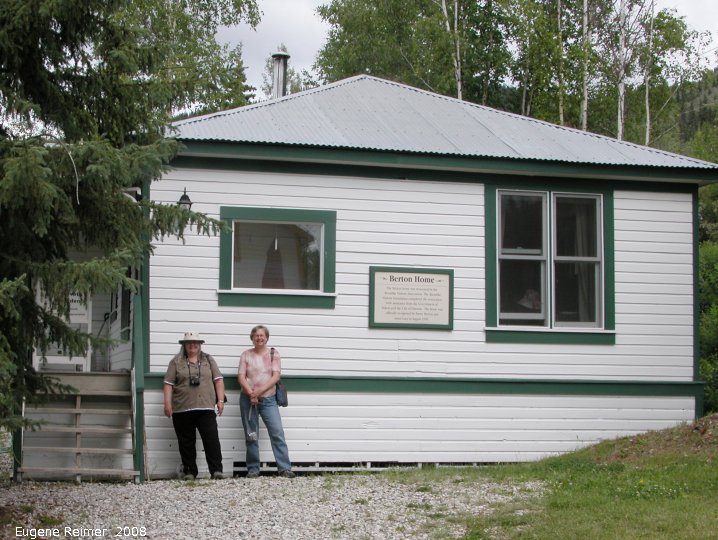 IMG 2008-Jul06 at DawsonCity-YT:&nbsp; building Burton Home