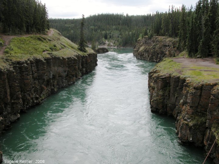 IMG 2008-Jul10 at the MilesCanyonOverlook near Whitehorse-YT:&nbsp; scenery