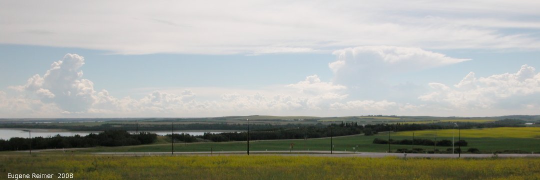 IMG 2008-Jul16 at Innisfree-AB:  scenery view from the hill