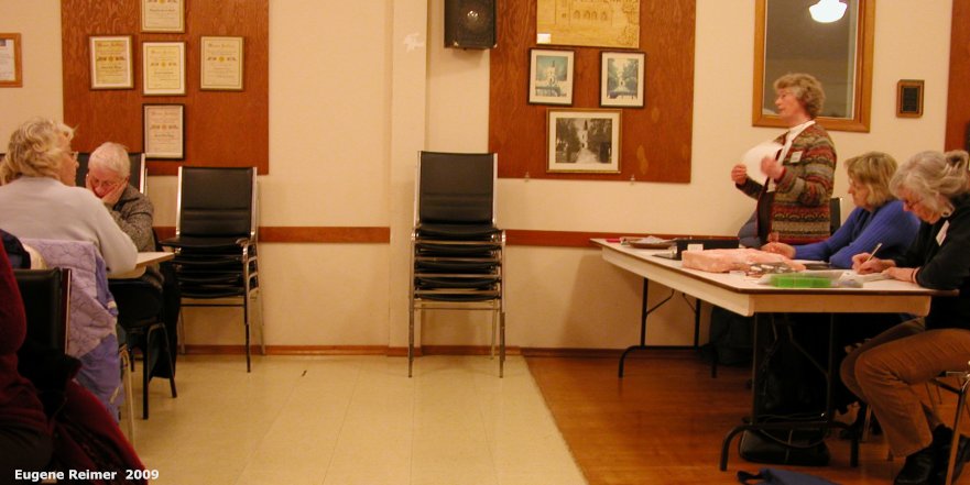 IMG 2009-Jan20 at Selkirk Horticultural Society:&nbsp; Selkirk Horticultural Society business meeting