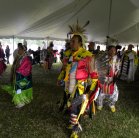 Dancer: at Pow-Wow dance competition