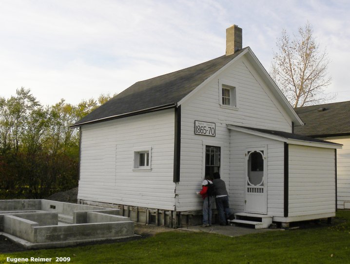 IMG 2009-Oct18 at St-Joseph:&nbsp; building oldest house in Musee St-Joseph historic-village