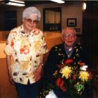 Aunt Helen PRPenner-family photos: 2006 AuntHelen+UncleJohn at his 100th Birthday Party